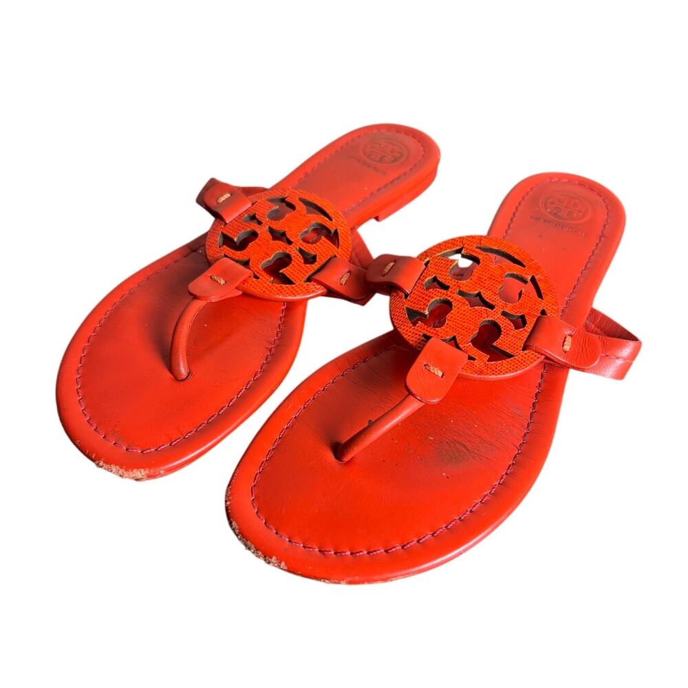 Tory Burch Miller Sandals - Red
